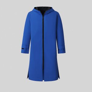 Blue Warm-Swim-Robe-Wind-and-Water-Proof