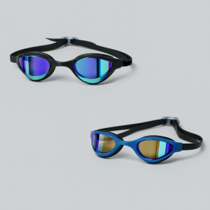 AG1 Adult Elite Racing Mirrored Goggles – Competition Grade