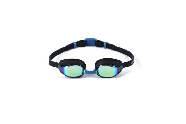 Junior Pro-Adjust Mirrored Swim Goggles Gold