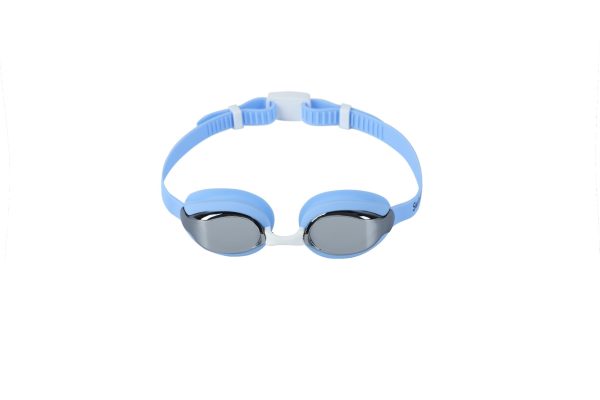Junior Pro-Adjust Mirrored Swim Goggles silver
