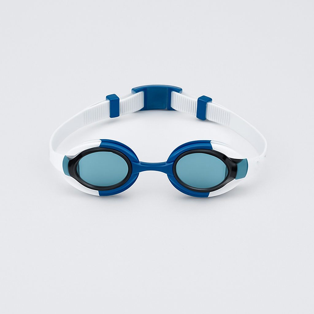 KN1 Kids Swimming Goggles With Grey Tinted Colour Lenses