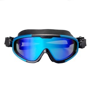 G2N Swim mask mirrored blue plain lens